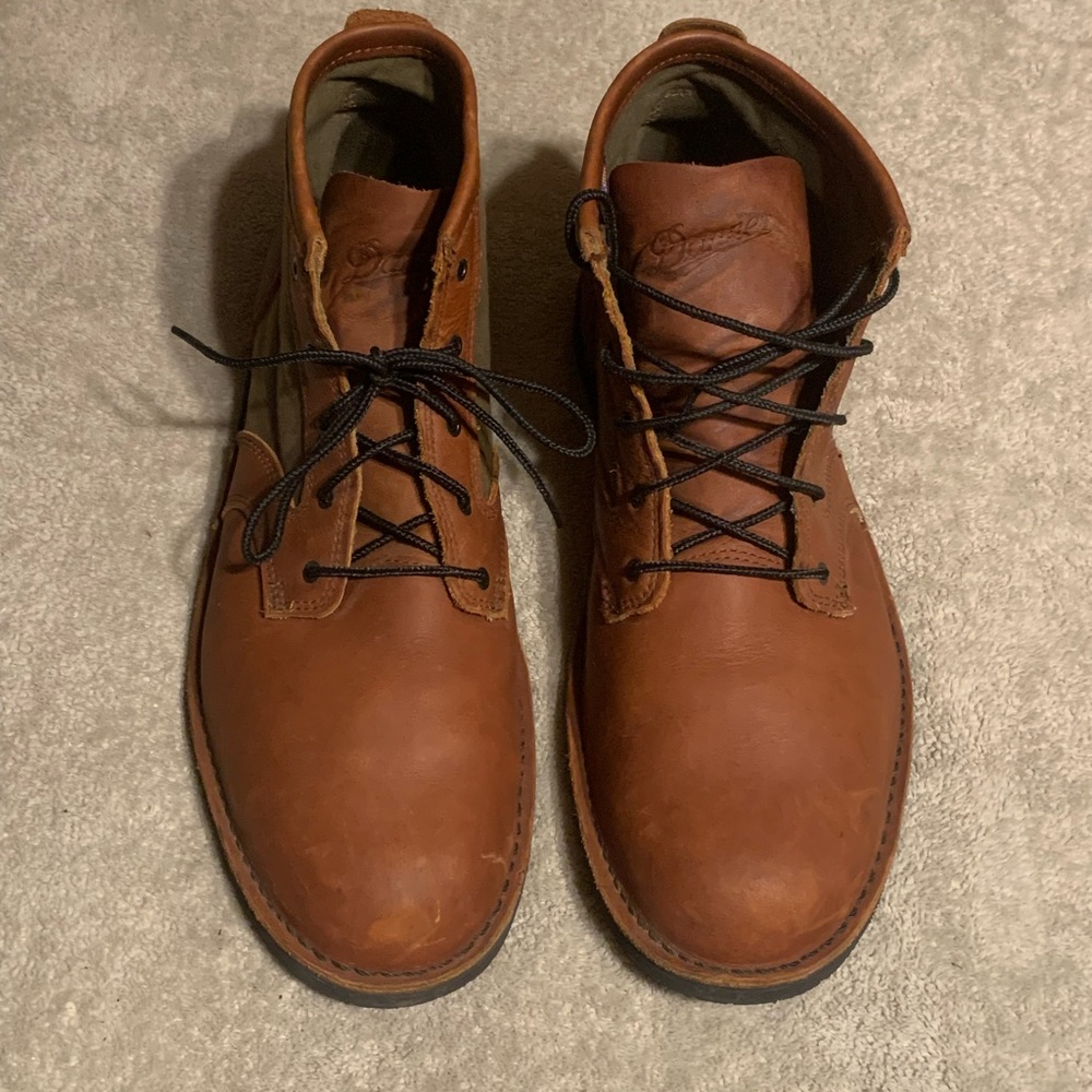 Danner Forest Heights Pittocks Boots Leather Canvas Mens 12US